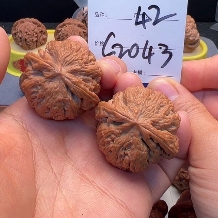 文玩核桃把件大粗筋C2043