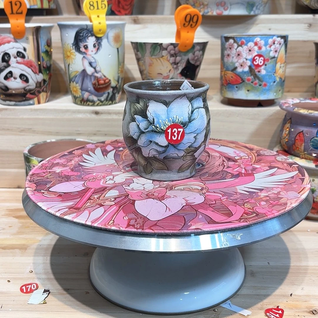 紫砂花盆手工花盆默认微瑕8/9