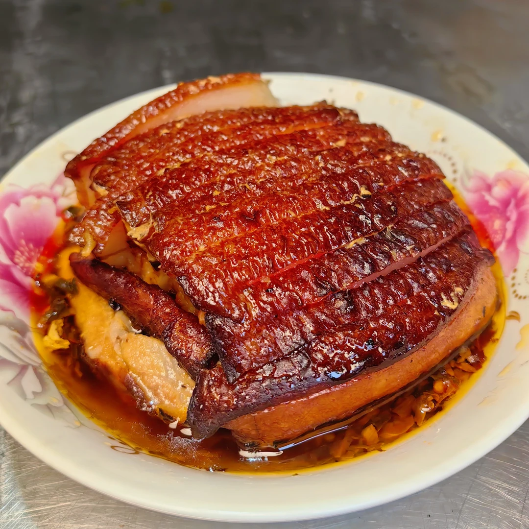 直播现选湖南农家腊肉现称现卖