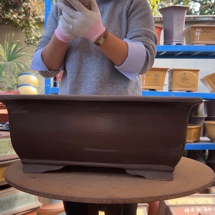 40素面马槽花盆花盆花盆