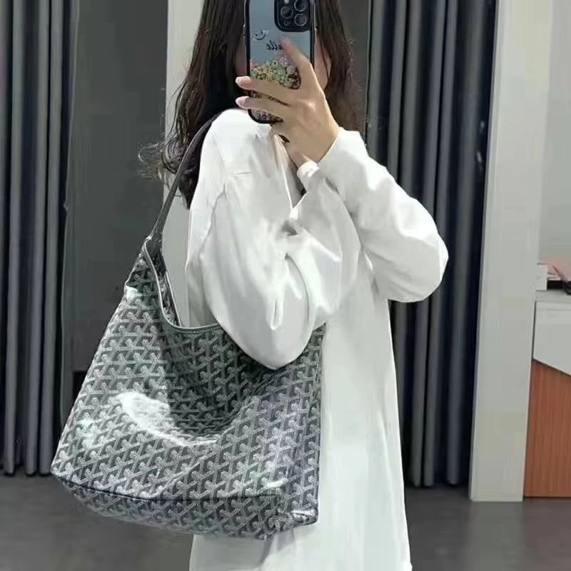 【HOBO专拍】狗牙Y纹新款Boheme 腋下包子母包单肩牛皮时尚包女款