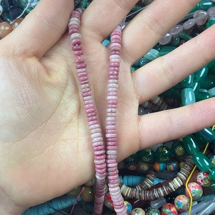 查罗石散珠合金卡2*6隔片一条