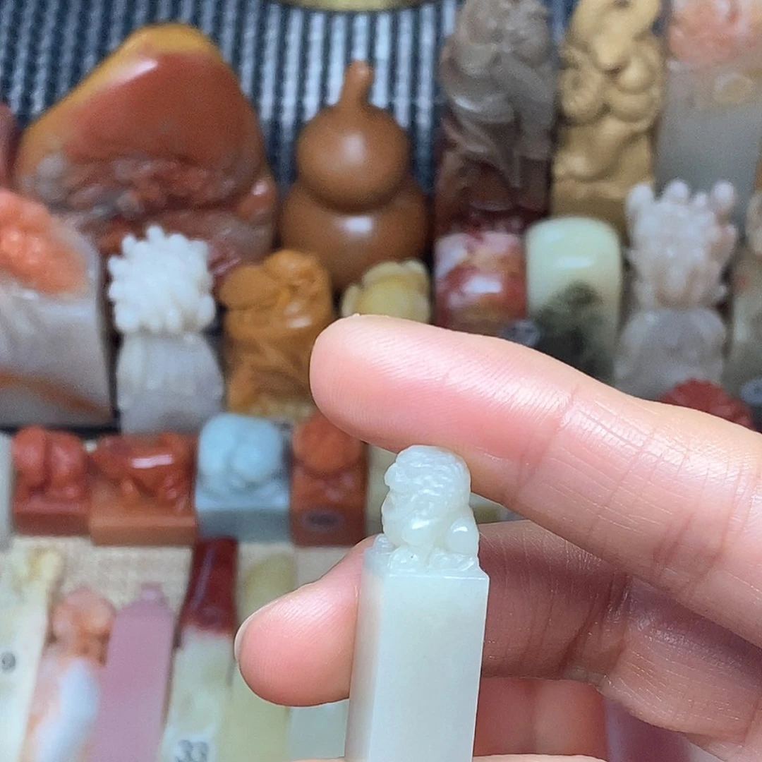 老挝石褚*小楷用印