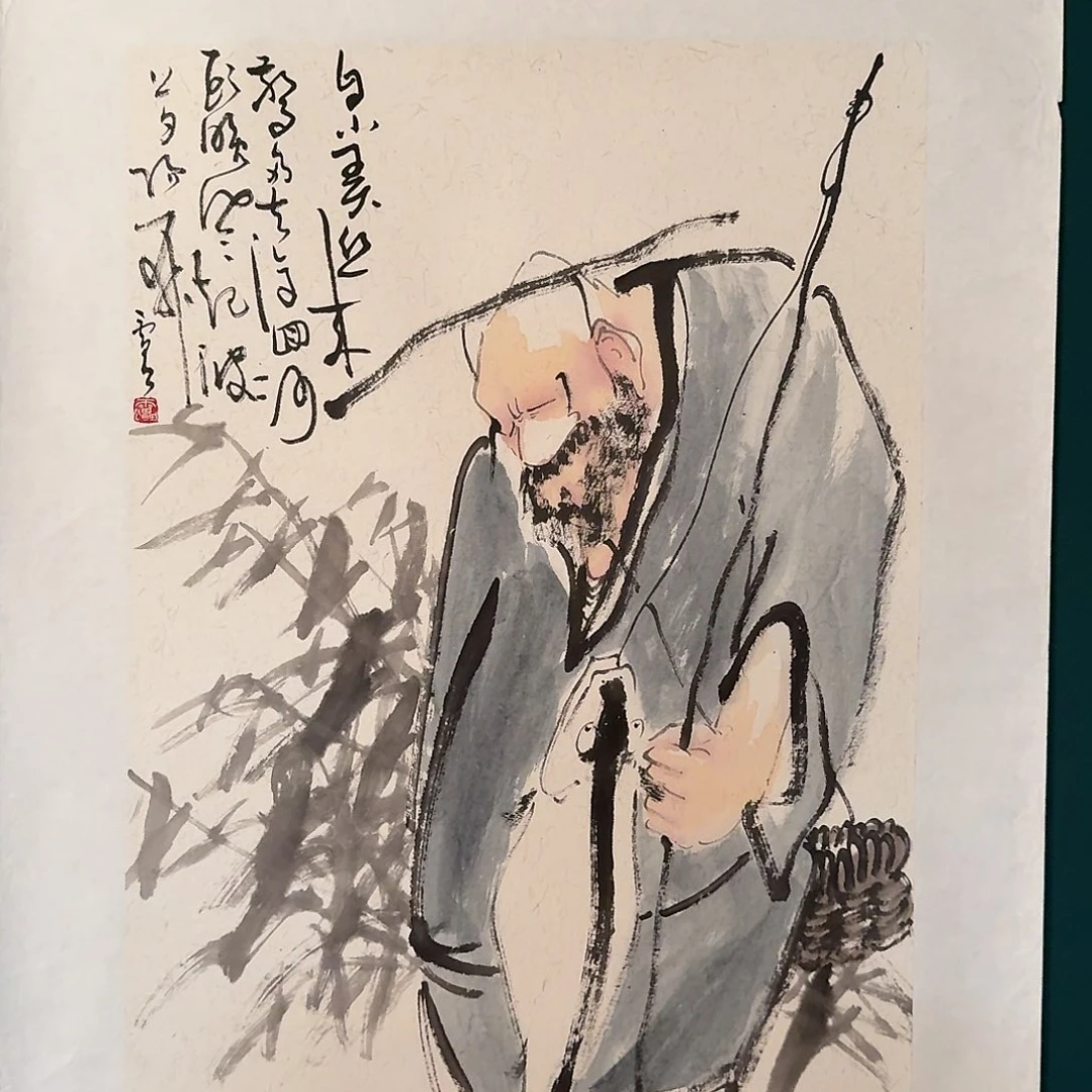 国画雷公老师作品画作