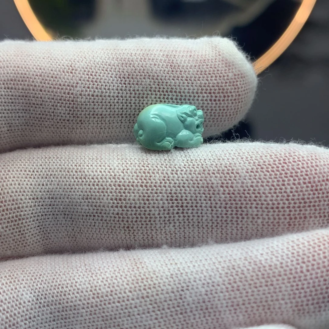 绿松石挂件未镶嵌