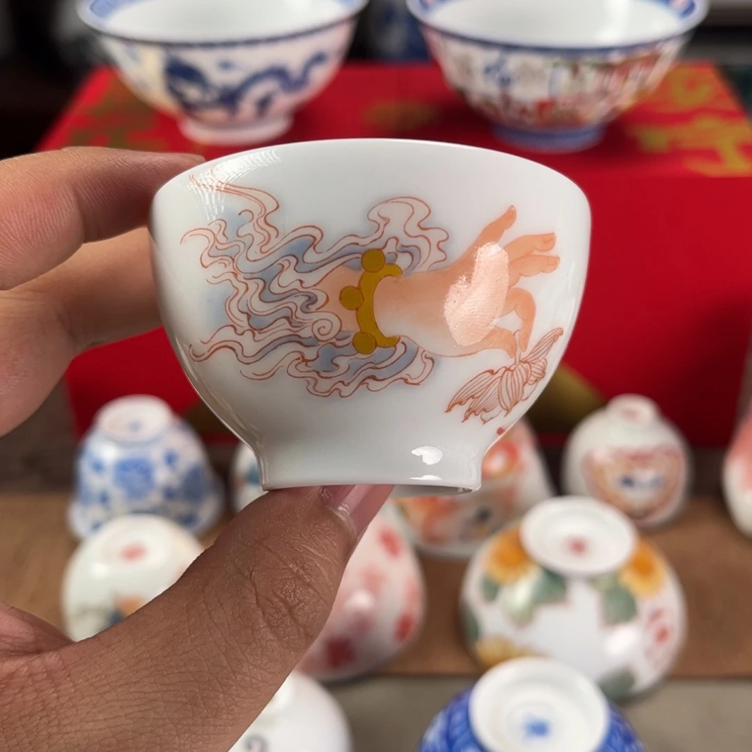 文祥窑高温手工制作单杯