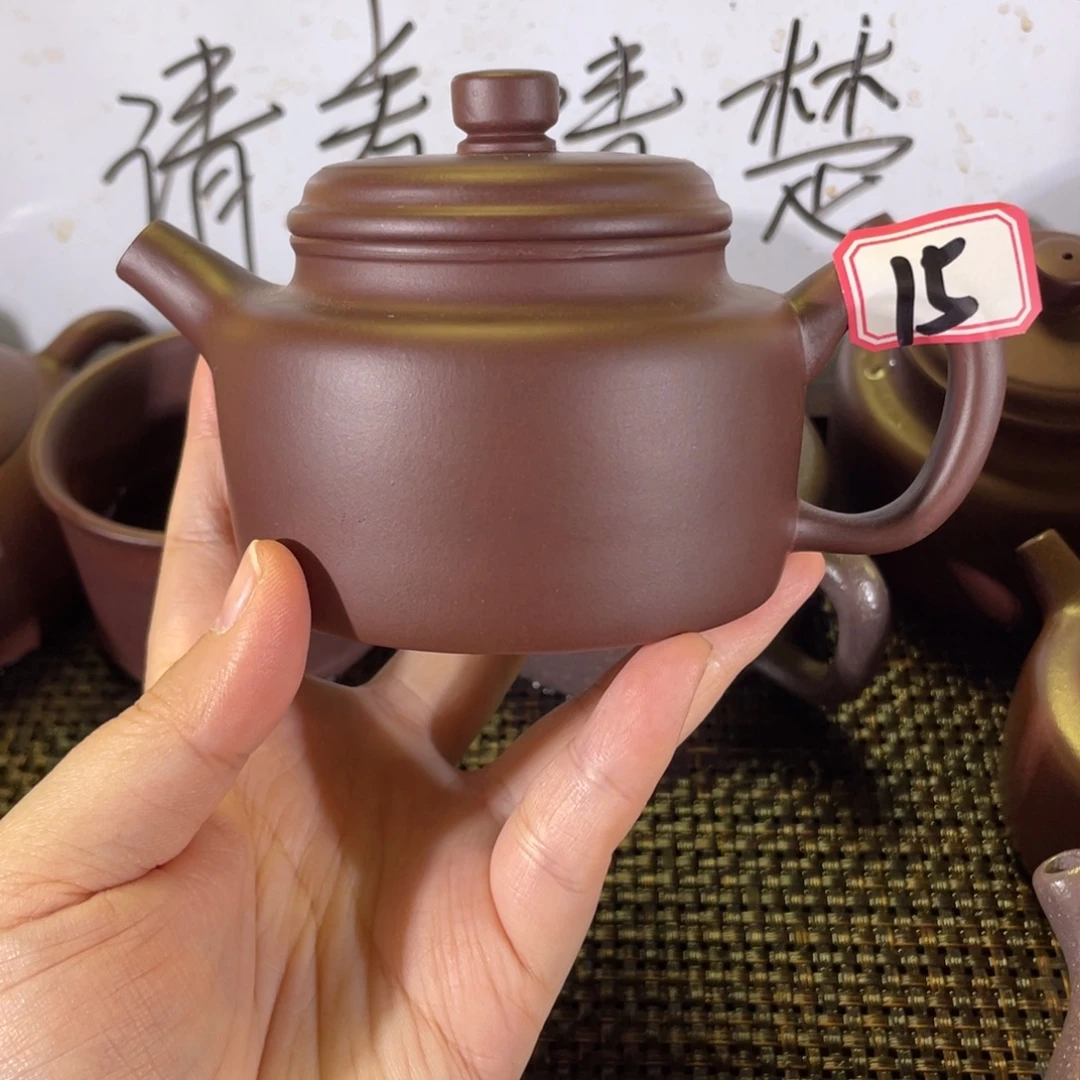 文***成茶壶紫砂德钟微瑕