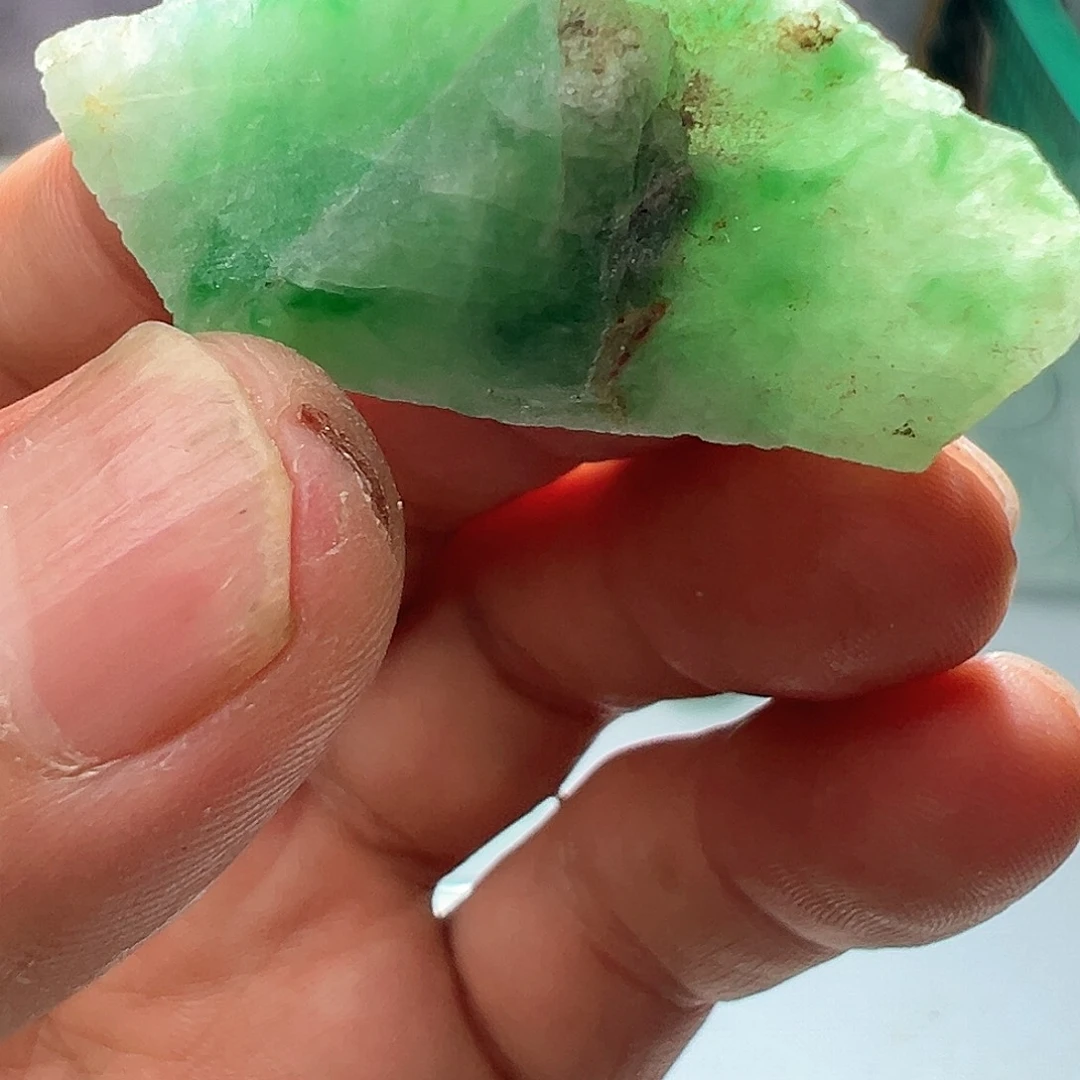翡翠散珠缅甸翡翠玉石片料