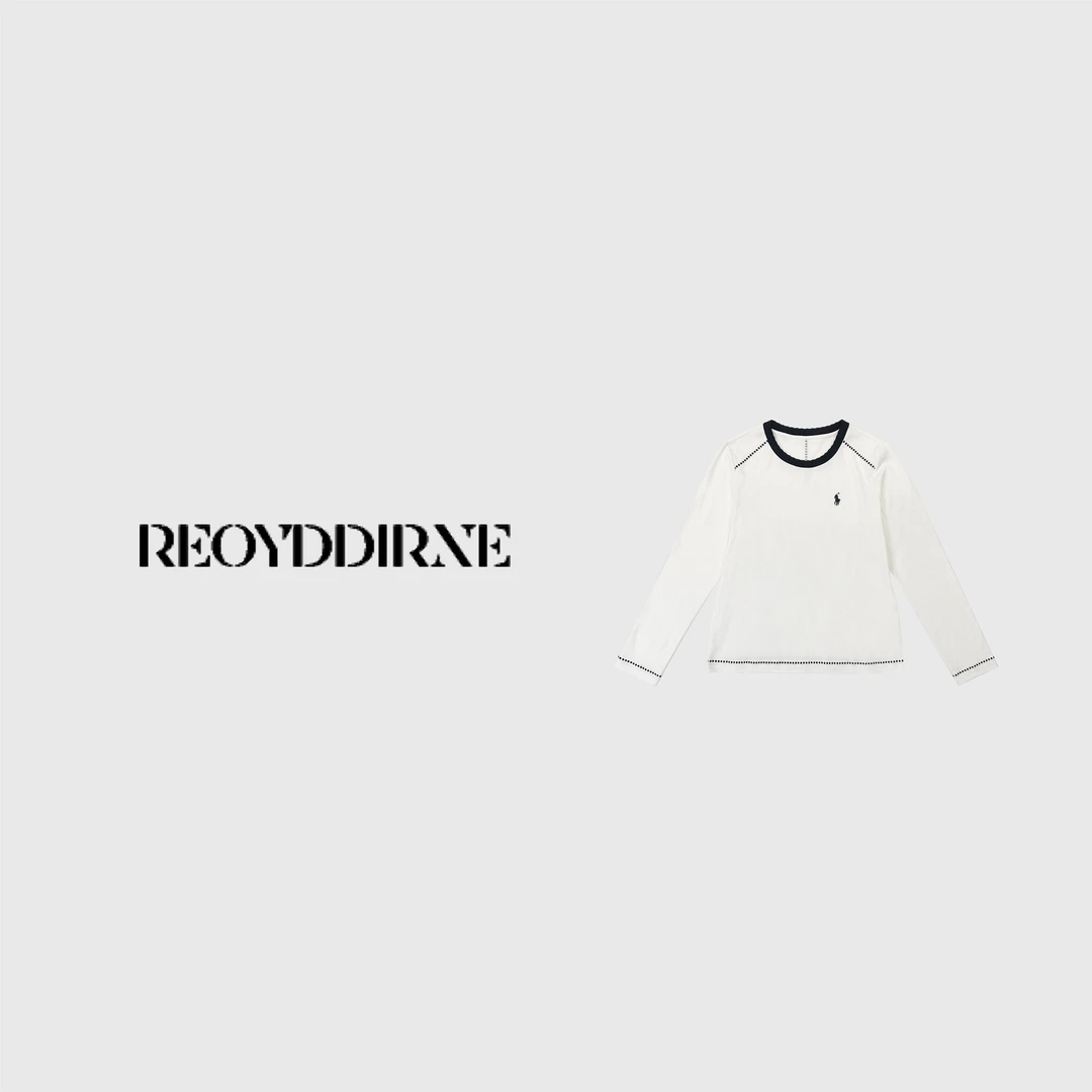 兔兔TUTU-【Reoyddirne】25秋季时尚高级明线女圆领长袖T恤120212