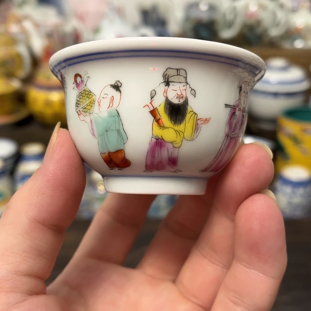 摆件///////景德镇陶瓷杯子。