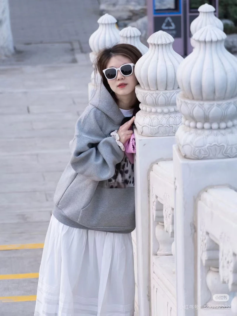 502064《现》韩版儿童春款宽松时尚百搭连帽洋气卫衣