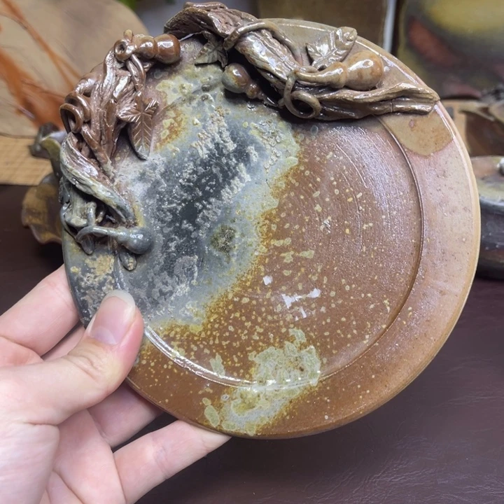 山根彰正壶承备前烧