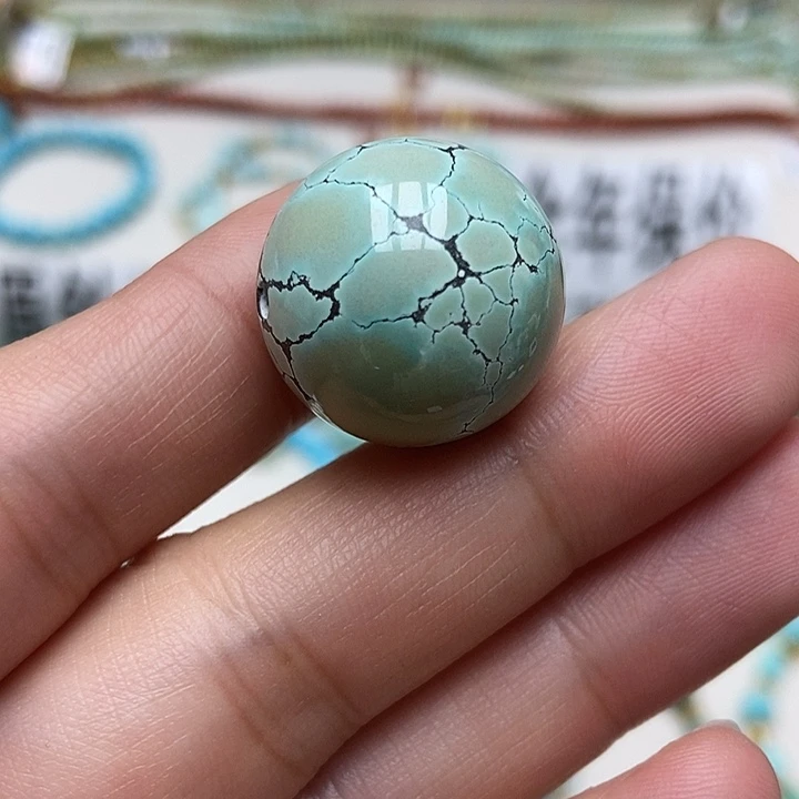 绿松石未镶嵌挂件23