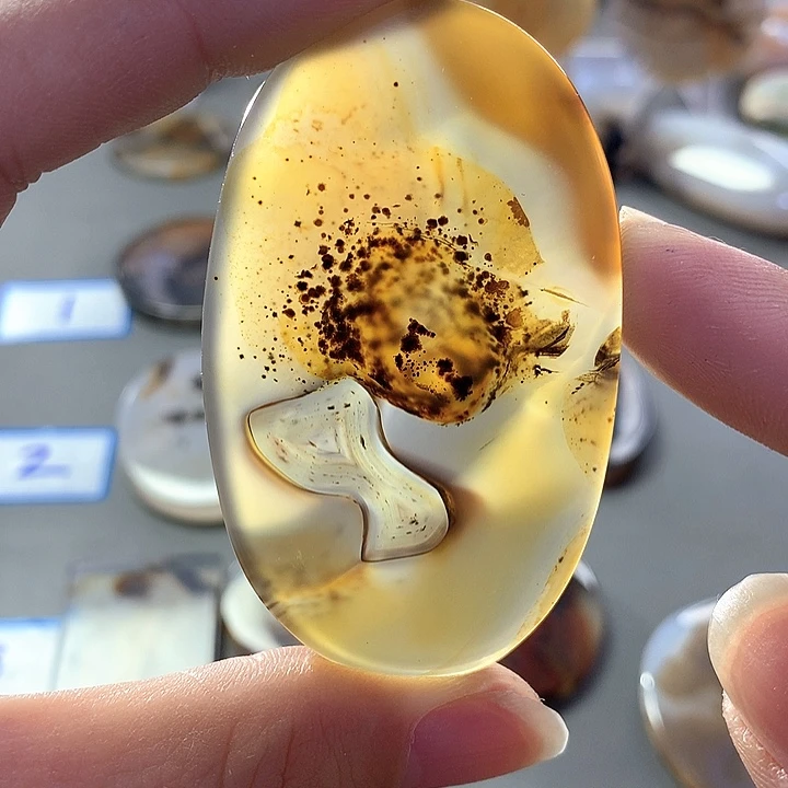 未镶嵌颈饰玛瑙/玉髓