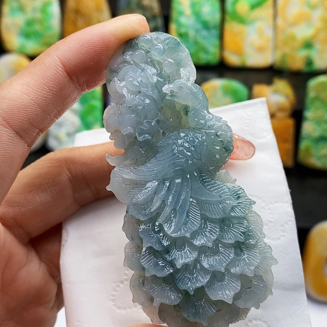 未镶嵌定制翡翠翡翠A货一物一证