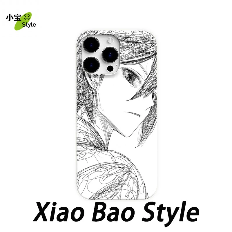 萧炎适用于苹果16pro手机壳个性苹果15/14promax简约iPhone13/12p