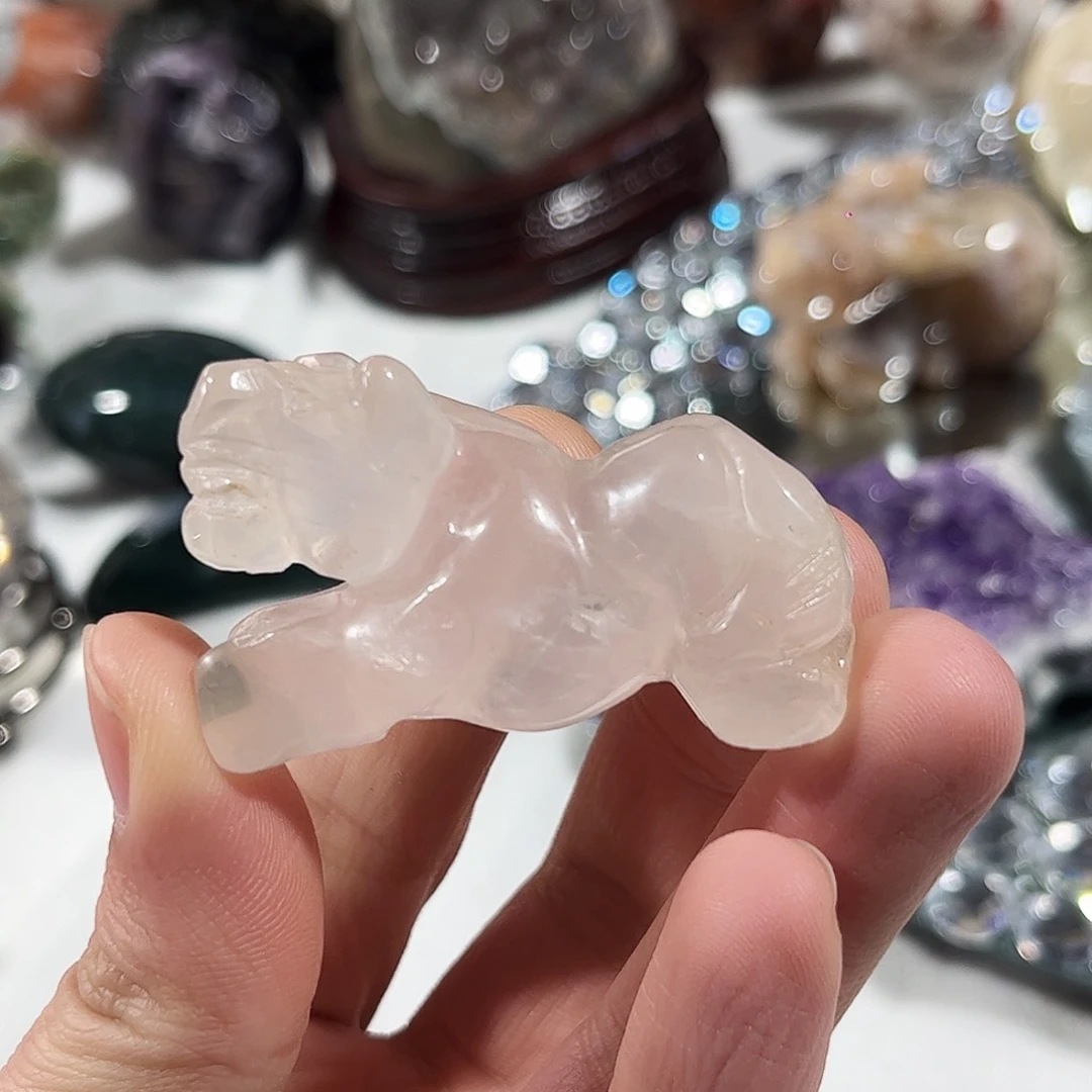 水晶天然水晶微瑕未镶嵌