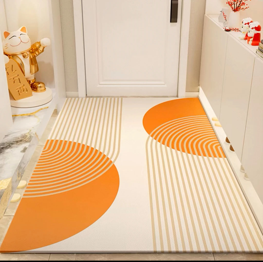 311 【90*140】硅藻泥高级入户门家用进门防滑地垫门垫玄关蹭土脚垫