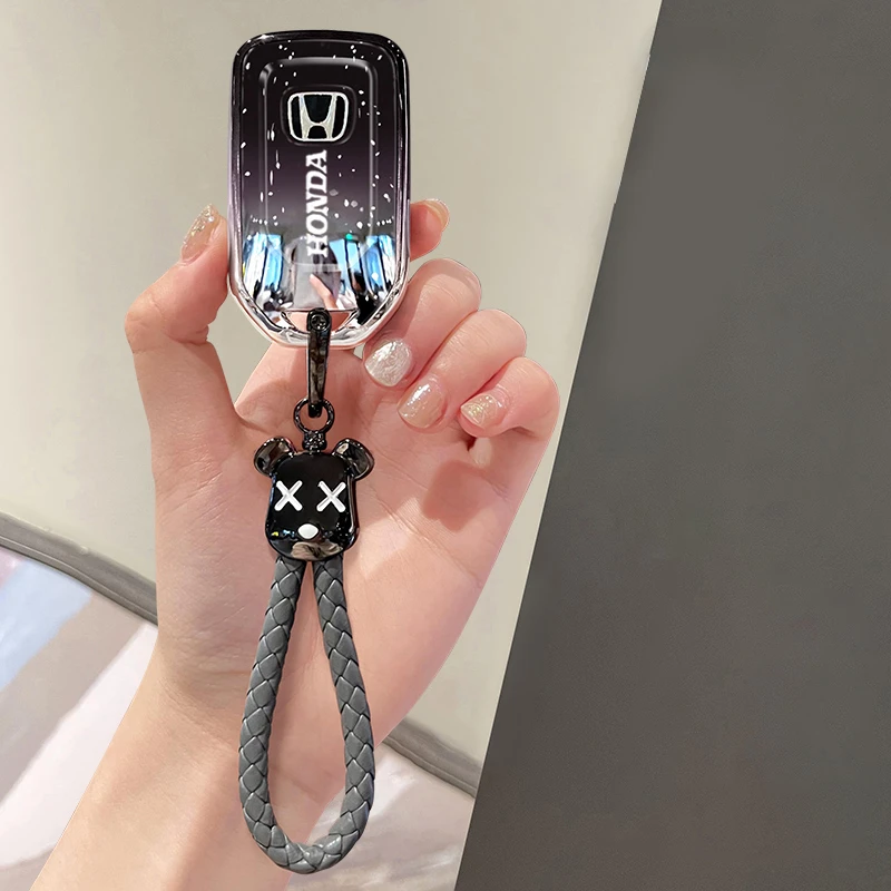 本田雅阁URV钥匙保护套思域英诗派包壳皓影遥控扣冠道CRV高级老款