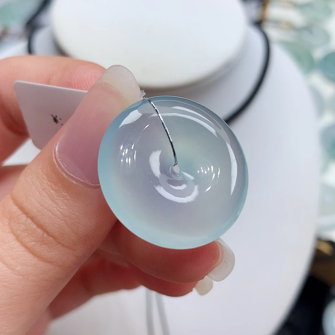 翡翠未镶嵌胸饰翡翠91，23.2/5