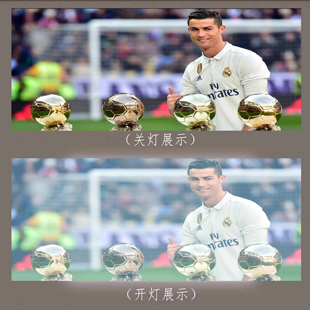 C罗足球明星经典装饰画客厅沙发背景墙挂画适合客厅卧室床头