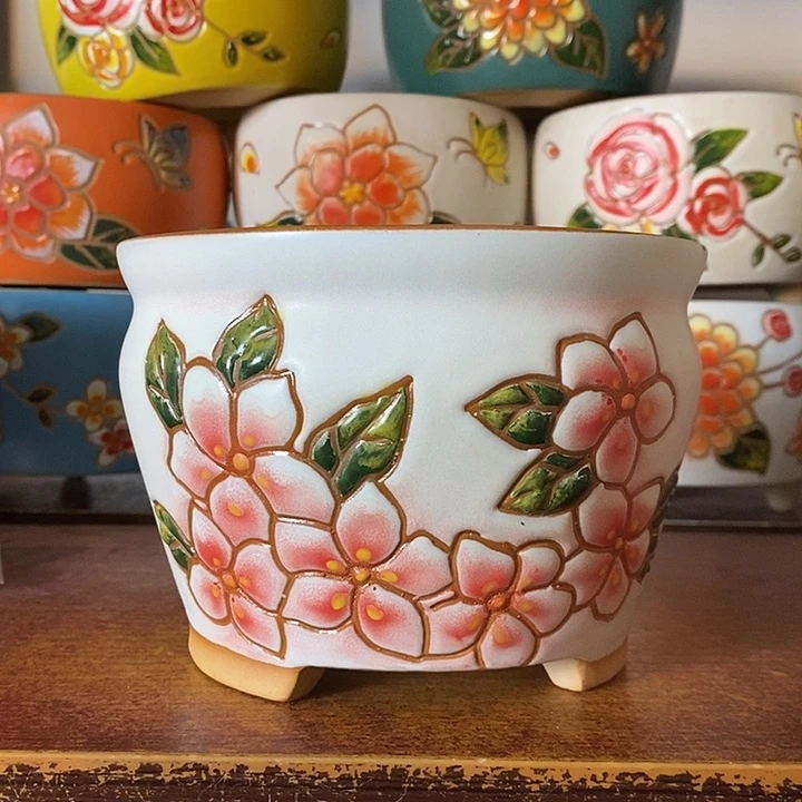 外14内13高10.5左右，纯手工制作，一单包邮