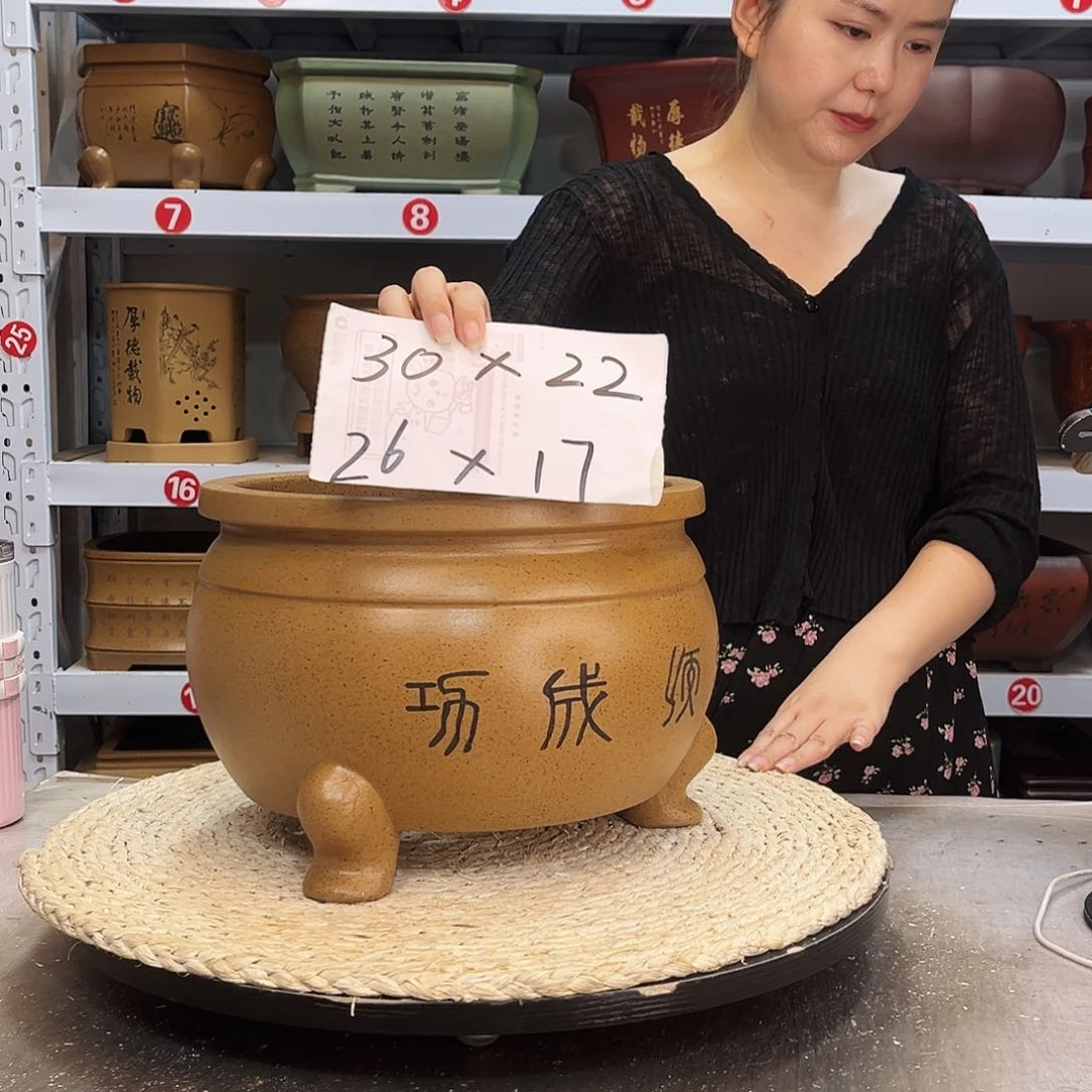 紫砂花盆紫砂花盆