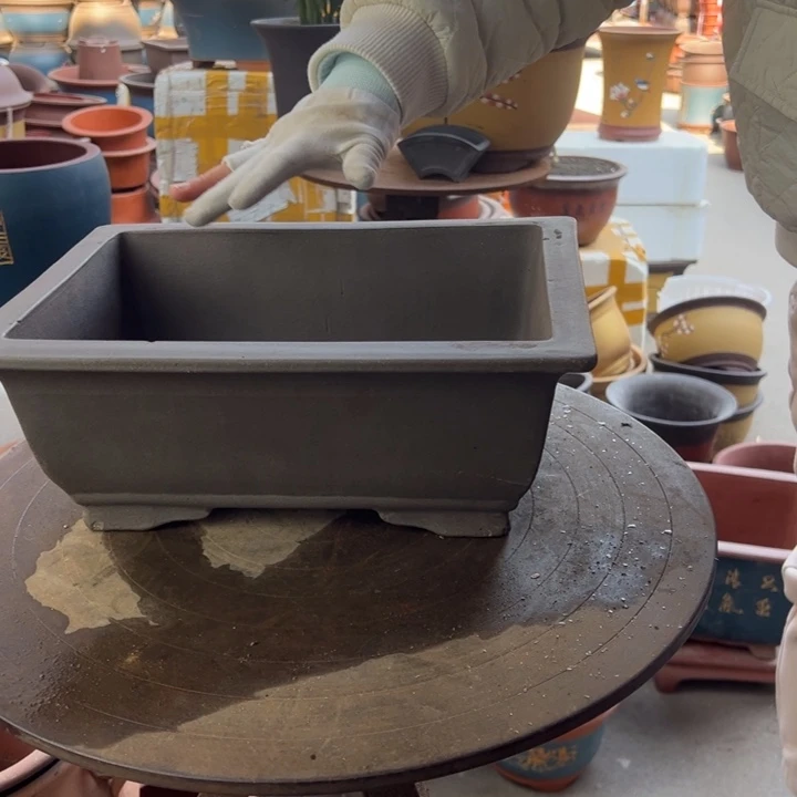 紫砂32素马槽 漏了32×24×12