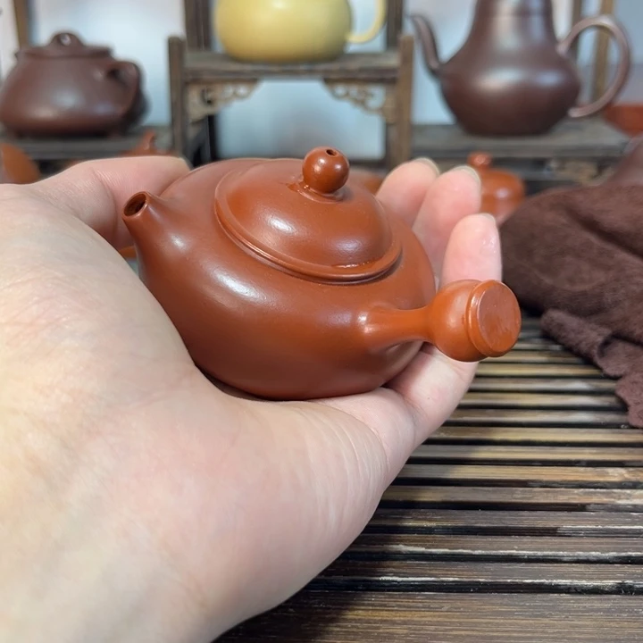 茶壶紫砂原矿紫砂手工制作