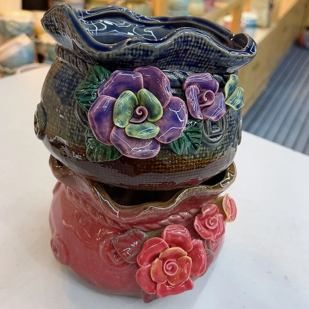 【闪购商品】陶瓷花盆