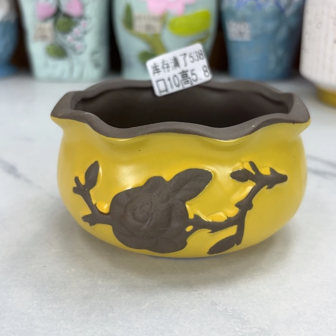 @夏西陶瓷花盆@@5538