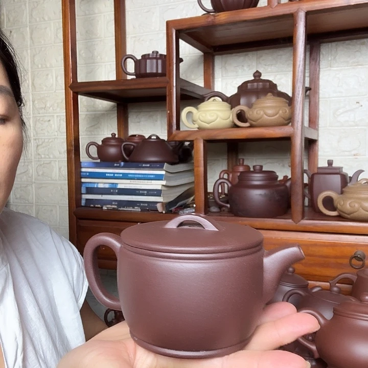 茶壶紫砂汉瓦280cc半手工
