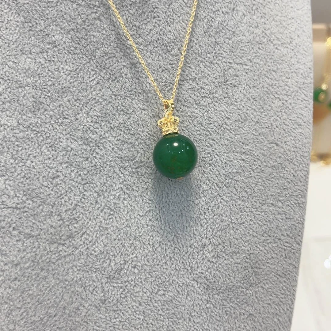 翡翠未镶嵌颈饰吊坠5