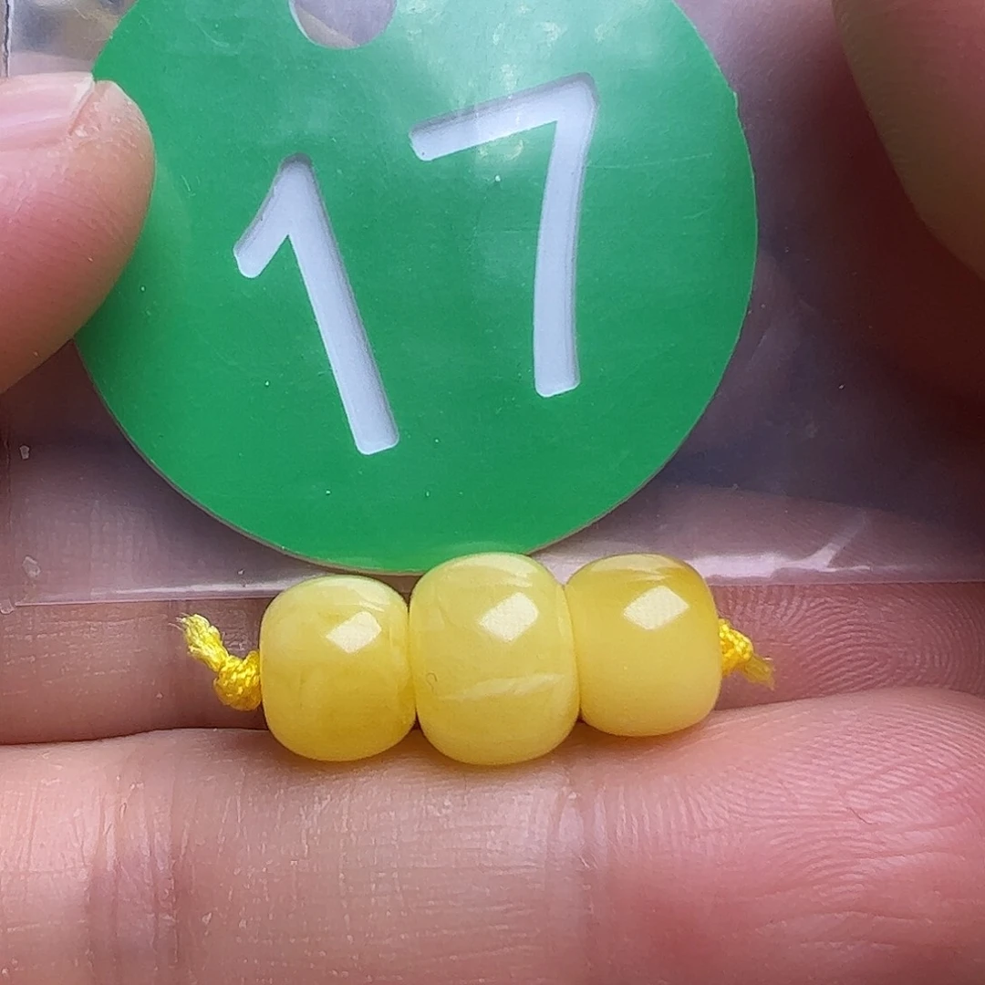 琥珀未镶嵌珠宝奇石9.5-8.3m m