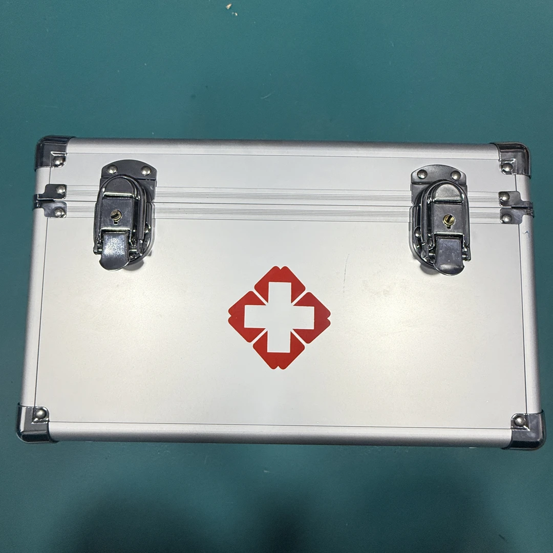 家用铝合金工具箱 带十字架的