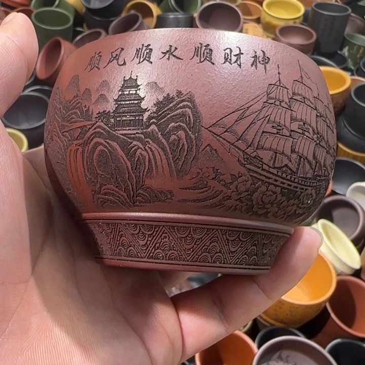 茶杯紫砂全手工制作工艺