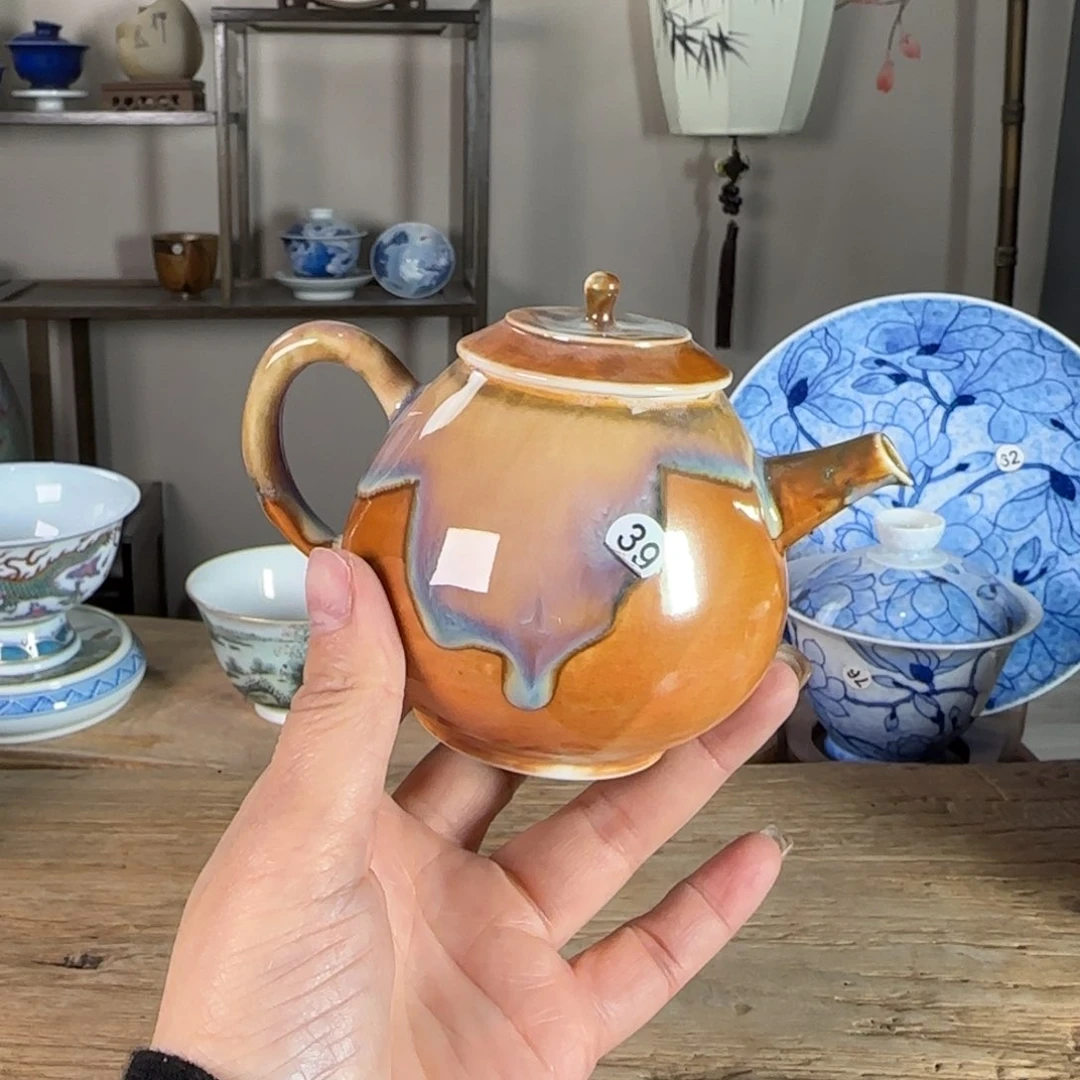 杯景德镇陶瓷柴烧多人