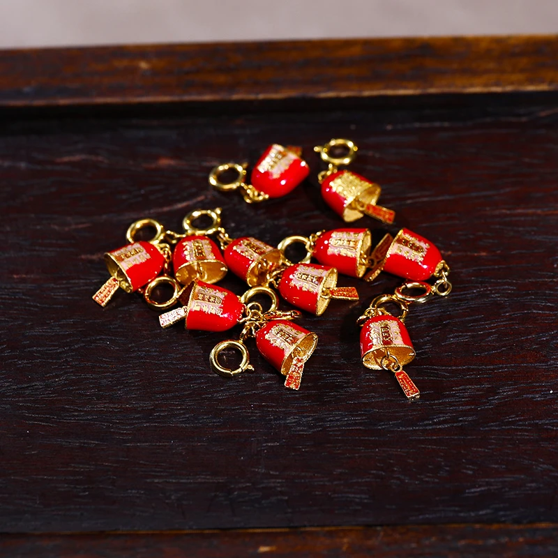 天师财铃吊坠18k金X30755 多样性发其一