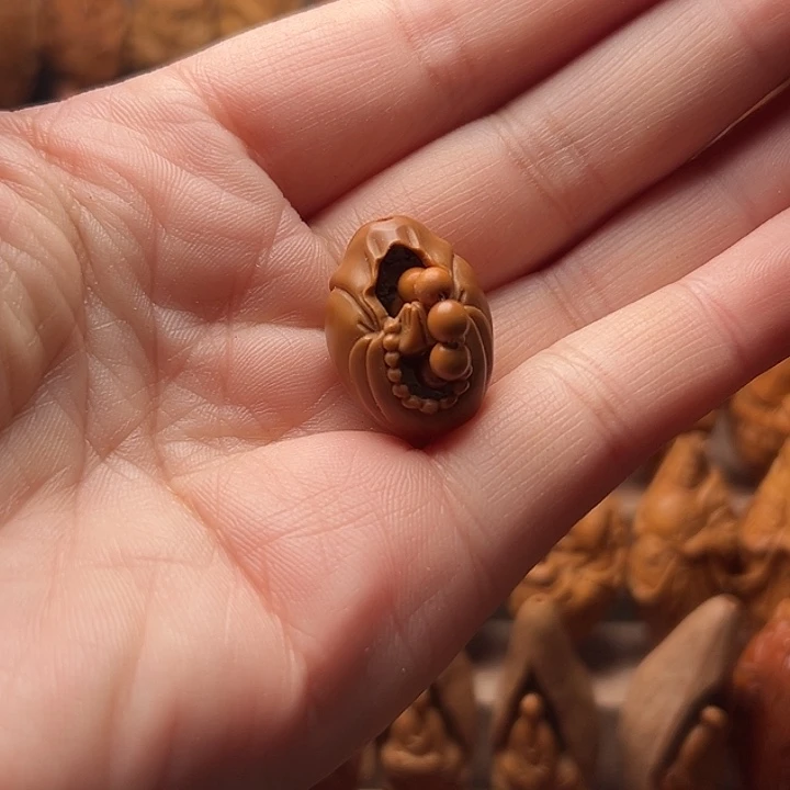 橄榄核吊坠小****）橄榄核