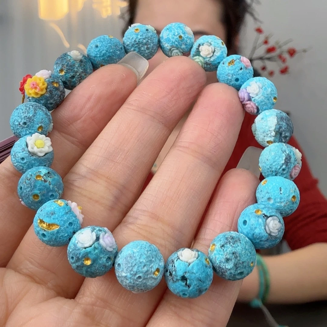 绿松石未镶嵌珠宝奇石