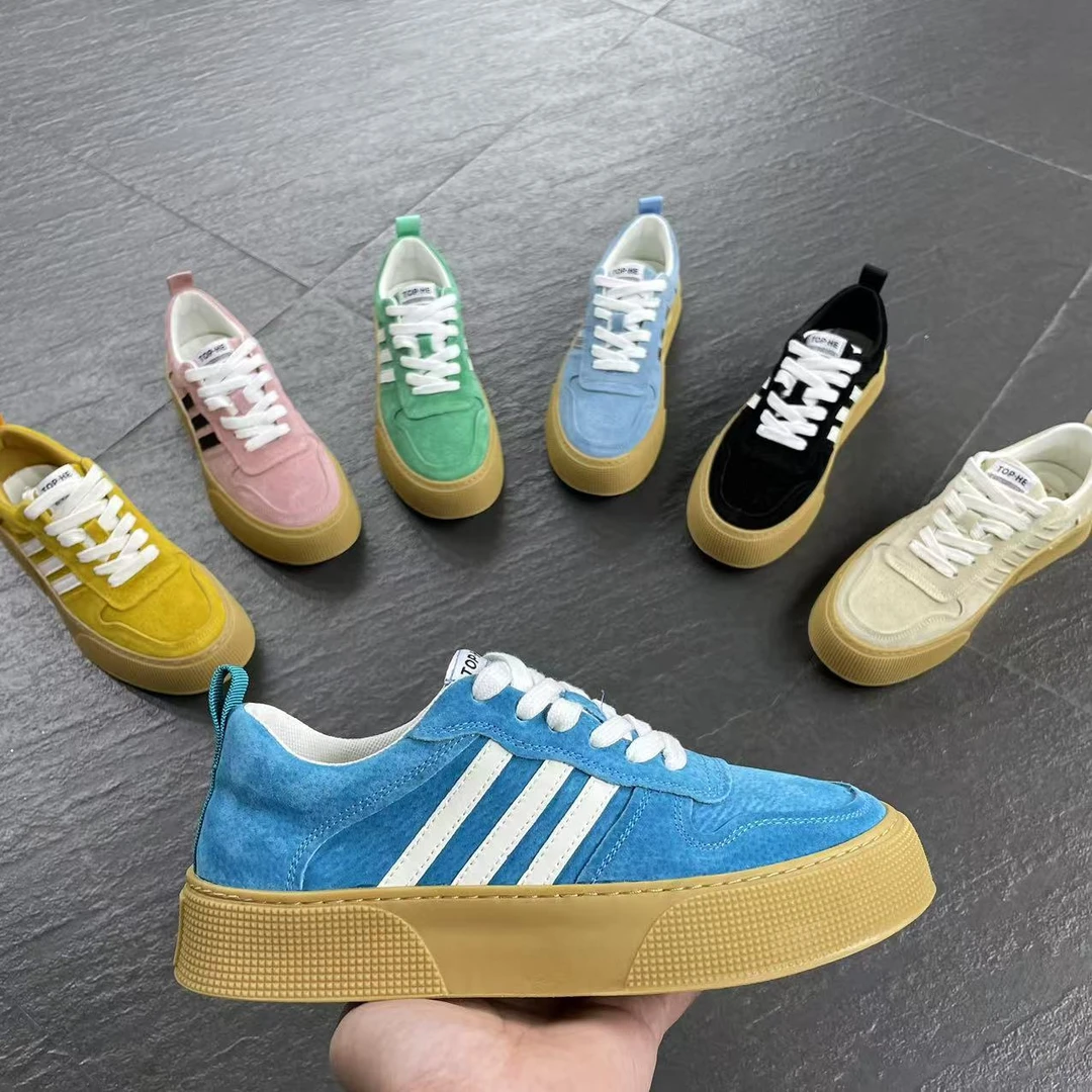 【皮鞋码】2025春季新款皮面轻便百搭潮流男士时尚休闲潮鞋