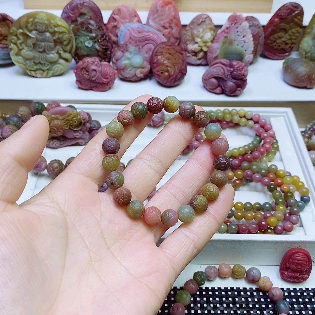 玛瑙/玉髓盐源玛瑙未镶嵌