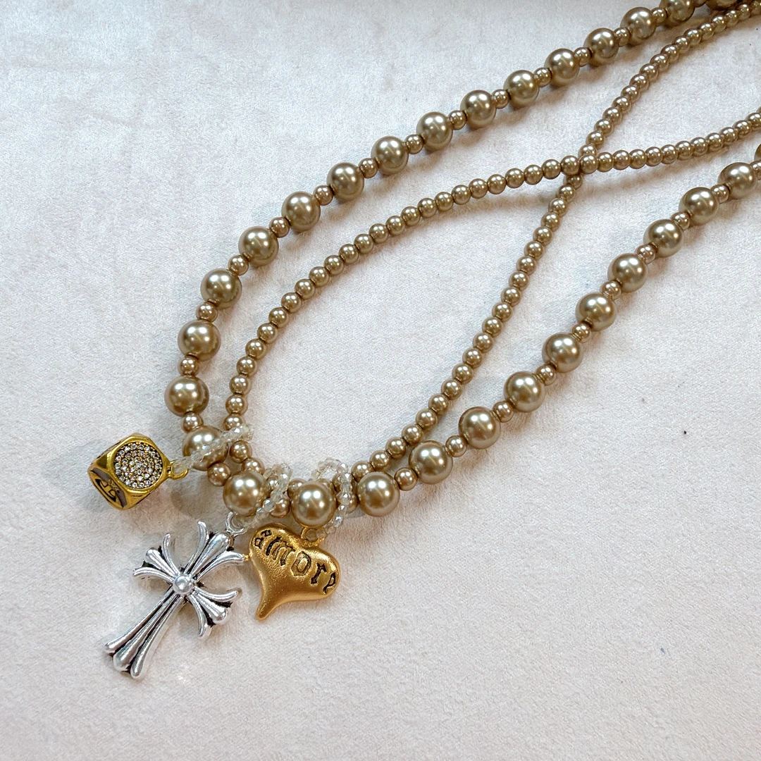 铜合金仿珍珠项链 【AG•饰品】项链AG01051