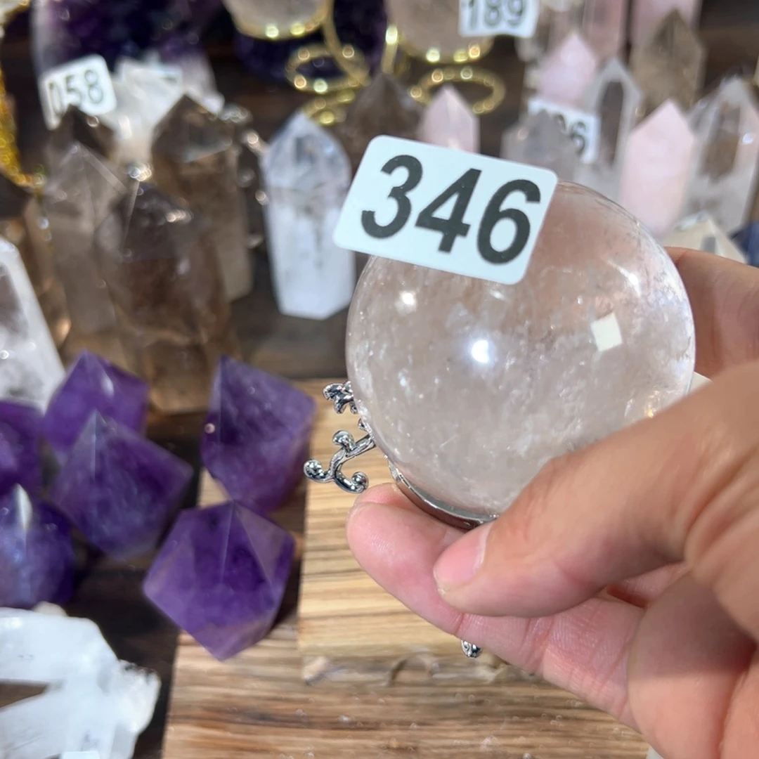 水晶天然水晶，默认微瑕未镶嵌我****奇