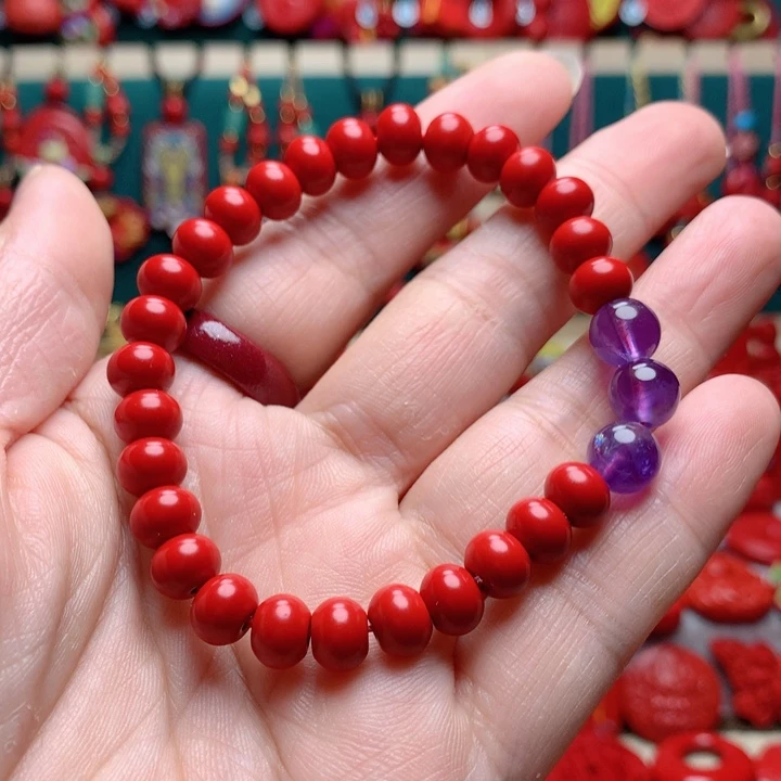 含辰砂工艺品手串