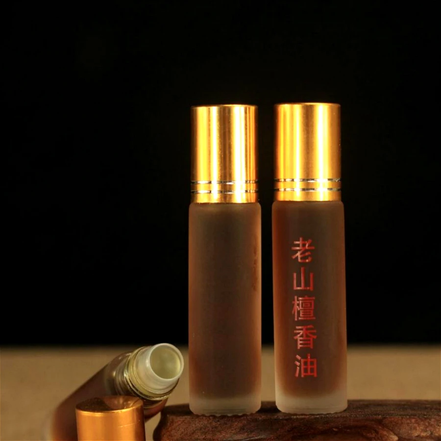 10ml檀香油天然印度老山檀香精油檀香木精油珠保养八供油天然檀香