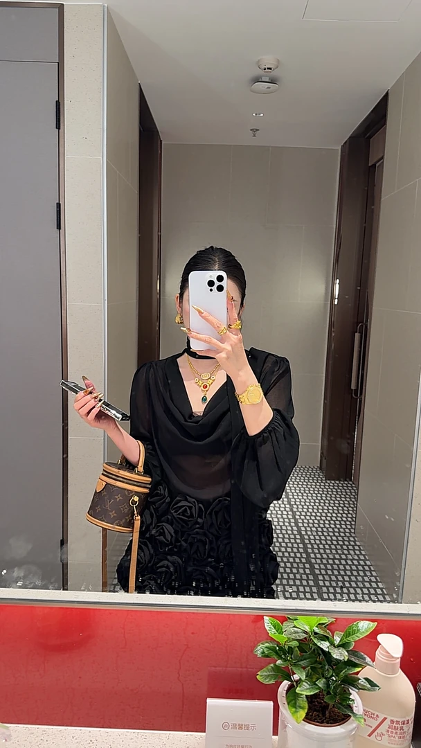 大气元（裤裙）立体花朵裤裙