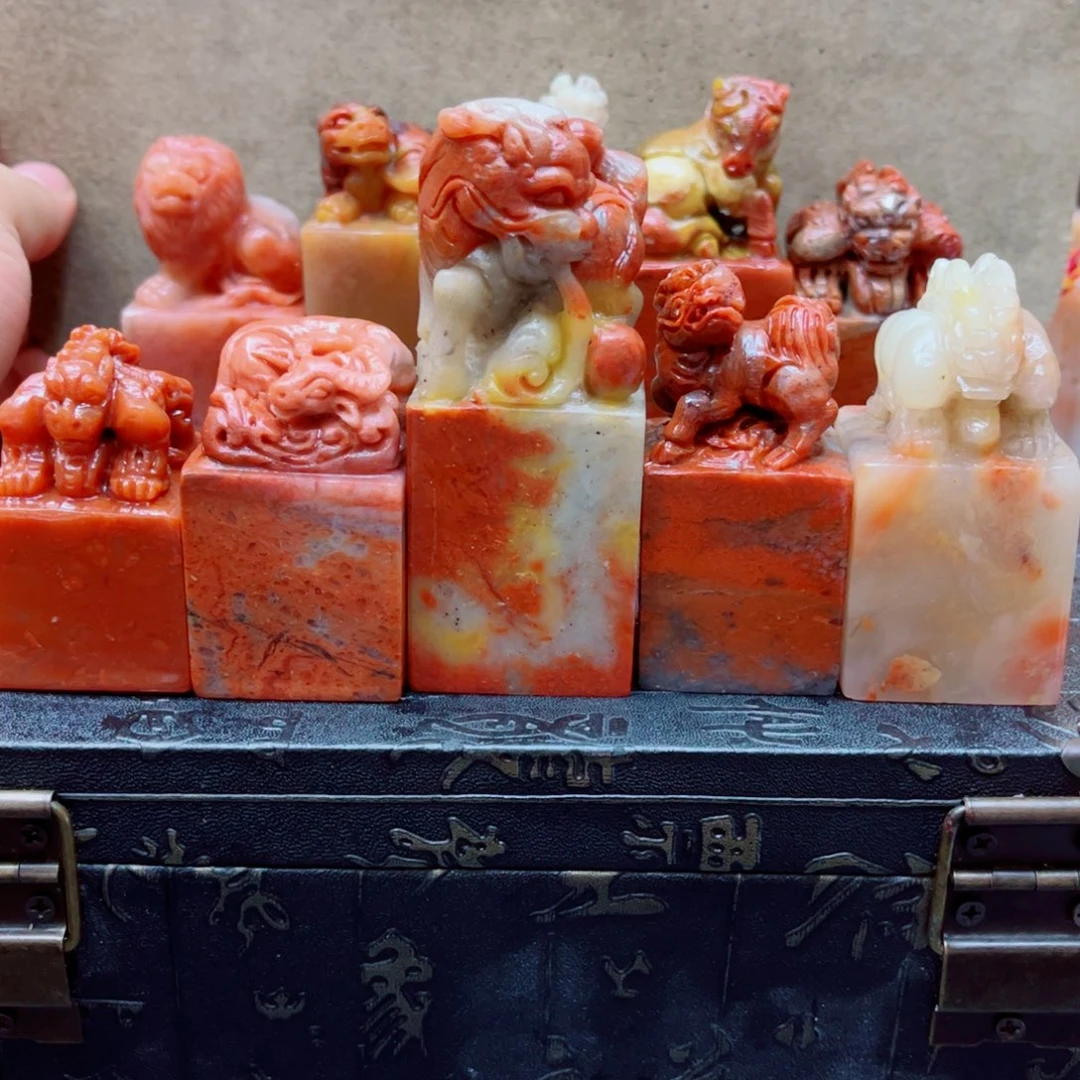 翠***画寿山石印石老挝11111111