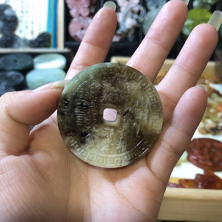 未镶嵌岫玉岫玉挂件