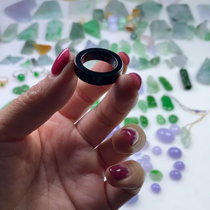 翡翠未镶嵌挂件天然翡翠